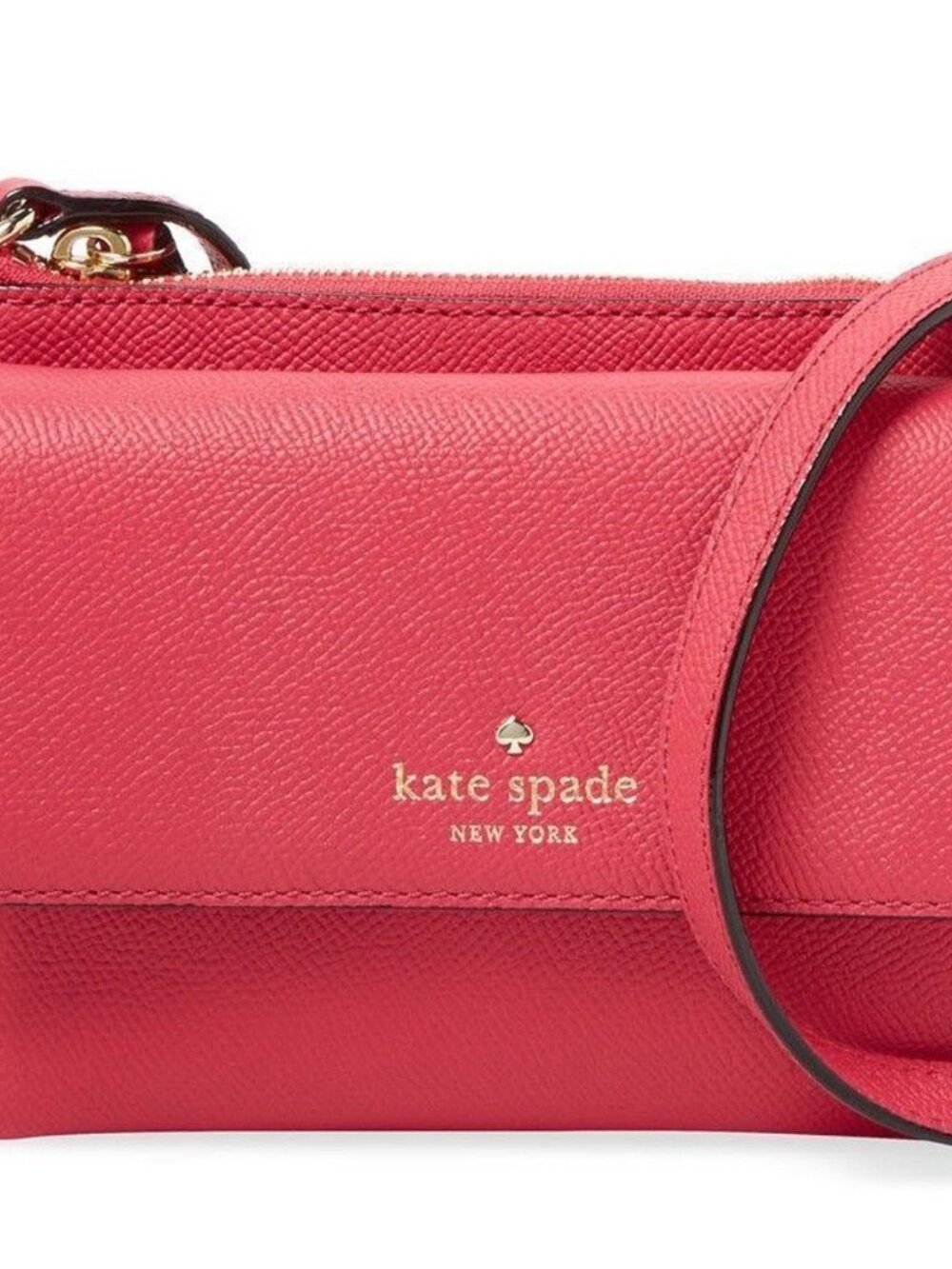 New with Tags: Kate Spade New York Greene Street Karlee Leather Crossbody – Pink